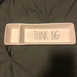 Rae Dunn “THINK BIG” Tray
